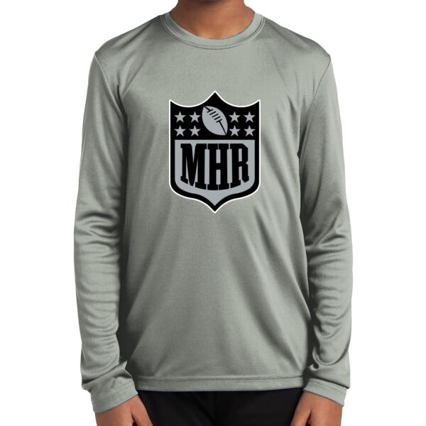 Morgan Hill Raiders Youth Long Sleeve PosiCharge Competitor Tee Thumbnail