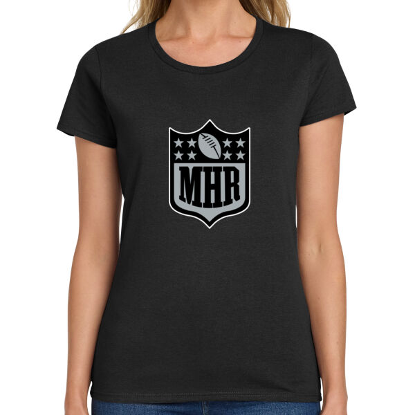 Morgan Hill Raiders Ladies Heavy Cotton 100% Cotton T Shirt Thumbnail